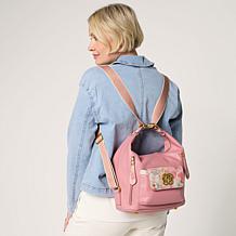 Sharif Legacy Convertible 3-in-1 Leather Hobo Bag