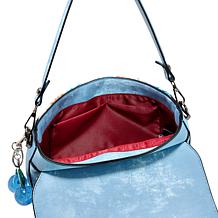 Sharif Legacy Embroidered Flap Crossbody with Charm