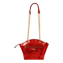 Sharif Legacy Floral Embossed Quilted Leather Crossbody