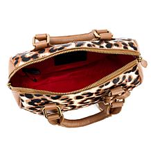 Sharif Legacy Haircalf Leather Bowler Satchel