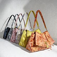 Sharif Legacy Leather Flap Handbag with Hang Lock