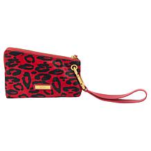 Sharif Legacy Lush Hair Calf Wristlet Clutch