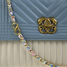 Sharif Legacy Serpent Handle Quilted Leather Crossbody