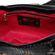 Sharif Museum Melange Leather Western Shopper