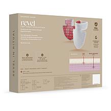 Sharper Image Revel LED Light Therapy Neck & Décolletage Mask