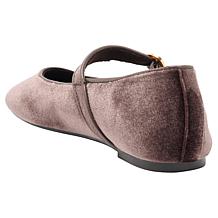 SHU Shop Annabelle Velvet Mary Jane Flat