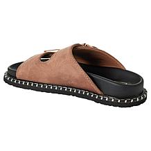 SHUSHOP CHARLOTTE 2-Band Slide Sandal