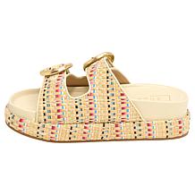 SHUSHOP® Lori Footbed Flatform Sandal