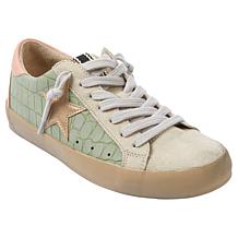 SHUSHOP PAMELA Croc-Embossed Everyday Star Sneaker