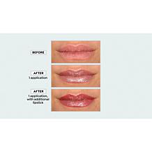 Signature Club A Pink and Bronze Holographic Lip Puffer 2-piece Set