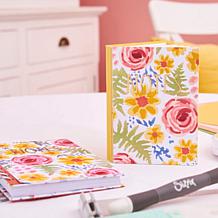 Sizzix Born to Bloom, Stamp, Die and Stencil Kit