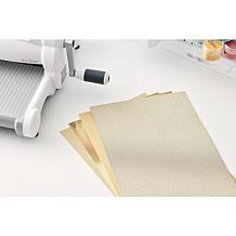 Sizzix Surfacez Opulent Cardstock 8 X 11.5 50-pack - Gold