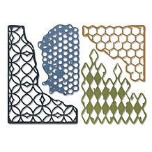 Sizzix Thinlits Dies By Tim Holtz 4-pack - Mixed Media