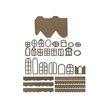 Sizzix Thinlits Dies By Tim Holtz-Village Collection