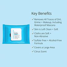 Skinn® Cosmetics Olive & Enzyme Cleansing Cloths