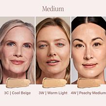 SKINN Scientific Color Concealer + Foundation w/ Brush and Makeup Bag