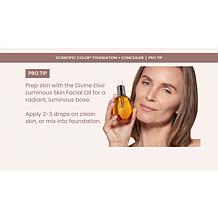 SKINN Scientific Color Peachy Medium Primer and Foundation Set AS