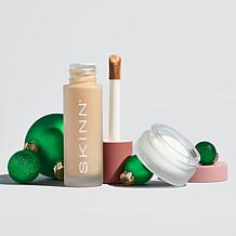 SKINN Scientific Color Warm Ivory Primer and Foundation Set AS