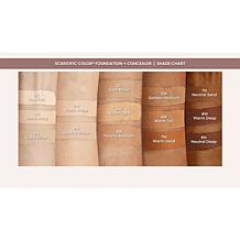 SKINN Scientific Color Warm Tan Primer and Foundation Set AS