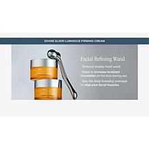 SKINN Supersize 3.4oz Divine Elixir Luminous Cream & Facial Massager