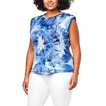 Skinnygirl Tie-Dye American Muscle Tee