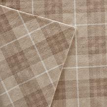 Sleep Philosophy Cozy Flannel Cotton Sheet Set - Tan Plaid -  Full