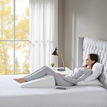 Sleep Philosophy Memory Foam Wedge Pillow 22"x24"x7" - White