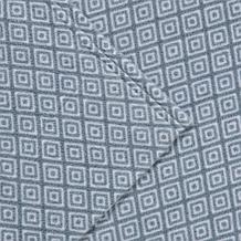 Sleep Philosophy Micro Fleece Sheet Set - Blue Diamond - Queen