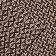 Sleep Philosophy Micro Fleece Sheet Set - Brown Diamond - Queen