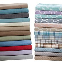 Sleep Philosophy Micro Fleece Sheet Set - Lavender - Cal King