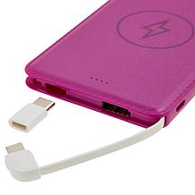 Slim Charger 4,000 mAh Charger Kit with Charging Tassel