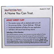 Smartheart Talking Wrist Blood Pressure Monitor