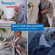 Snuggie Wearable Electric Heated Shawl 50" x 60"