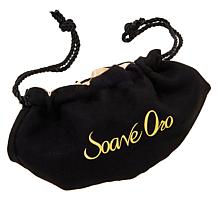 Soave Oro 14K Electroform Alternating Link Drop Earrings