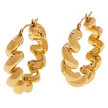 18K Gold Earring Hooks with Eyepin Bead Caps – justneo