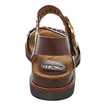 Sofft® Bali II Leather Woven Detail Sandal