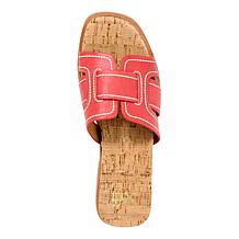 Sofft Rachel Leather Fisherman Slide Sandal