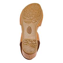 Sofft Valeri Leather Slingback Wedge Sandal
