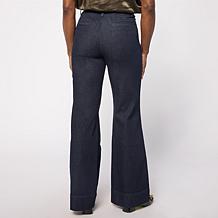 SoftWynne Curved Pocket Denim Trouser Pant