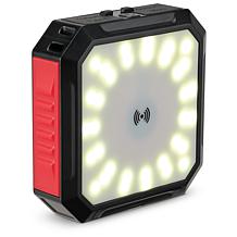 Solar Power Bank & Light with Wireless Charger