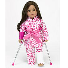 Sophia's by Teamson Kids Crutches, Casts & Bandage for 18" Dolls