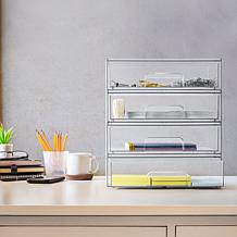 Sorbus 2-Pack of Storage Containers with Pull-Out Drawers