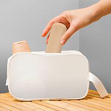 Sorbus 2-pk Waterproof Silicone Travel Cosmetic Makeup Brush Holder