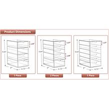 Sorbus 4pk. Makeup Organizer With 20 Drawers
