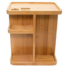 Sorbus Bamboo Carousel Organizer