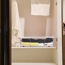 Sorbus Clear Underbed Storage Bin 40qt