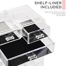 Sorbus Large Makeup Storage Organizer 3-Piece Set