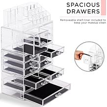 Sorbus Makeup and Jewelry 12-Drawer Display Case Organizer