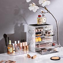 Sorbus Marble 7-Drawer Makeup and Jewelry Storage Case