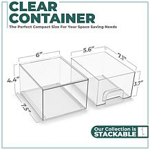 Sorbus Storage Containers with Pull-Out Drawers